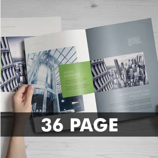 36 Page Booklets Full Size