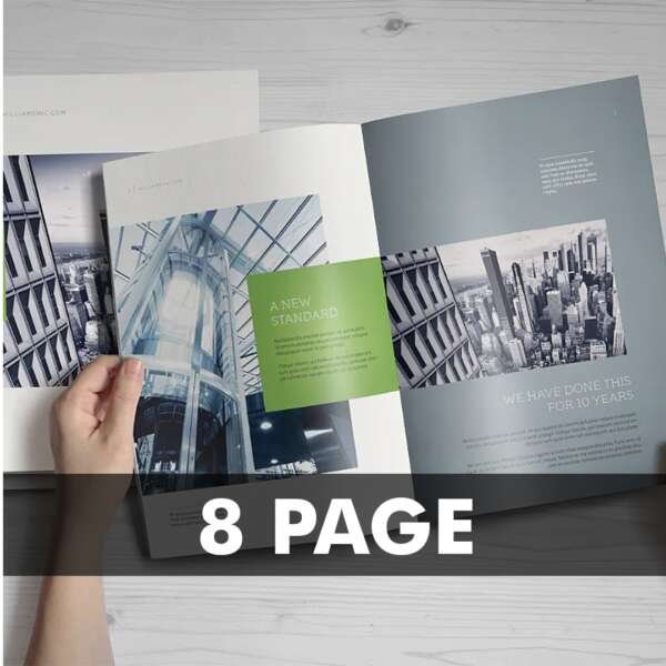 8 Page Booklets Full Size