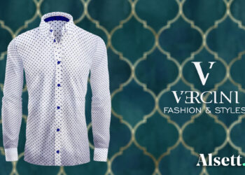 Men Summer Shirts for Suits and Casual Business Styles by Vercini