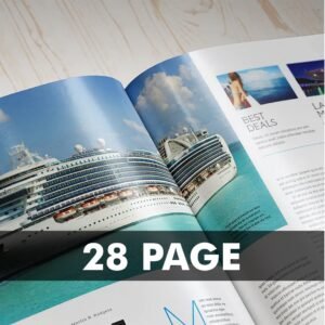 28 Page Booklets Half Page - Order Now - Fast Delivery