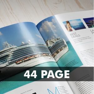 44 Page Booklets Half Page - Order Now - Fast Delivery