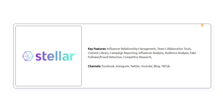 Stellar: The Influencer Marketing Platform You Need