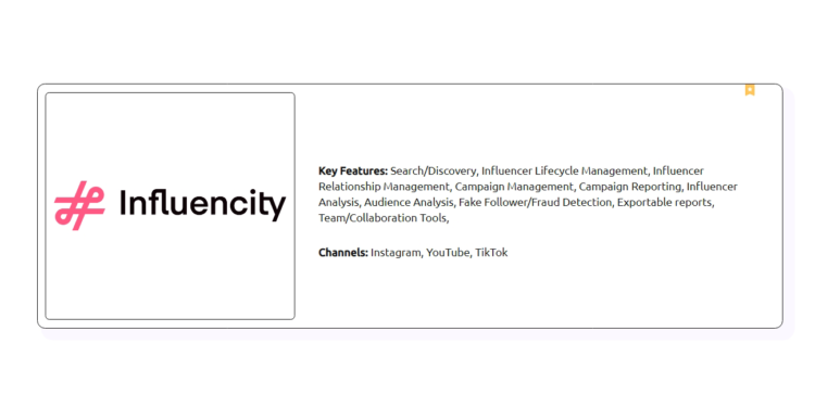 Influencity: The Influencer Marketing Platform You Need