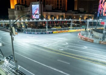 Las Vegas F1 Road Map|Las Vegas F1 Road Map