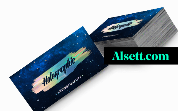 Holographic Business Cards