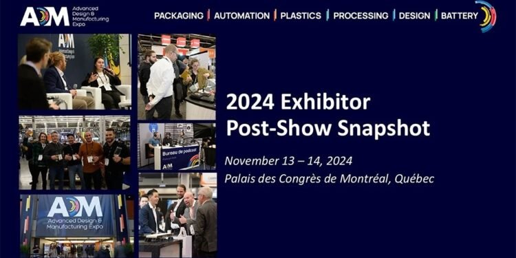 Advanced Design & Manufacturing Expo – ADM Montreal – Nov 11–12 2026