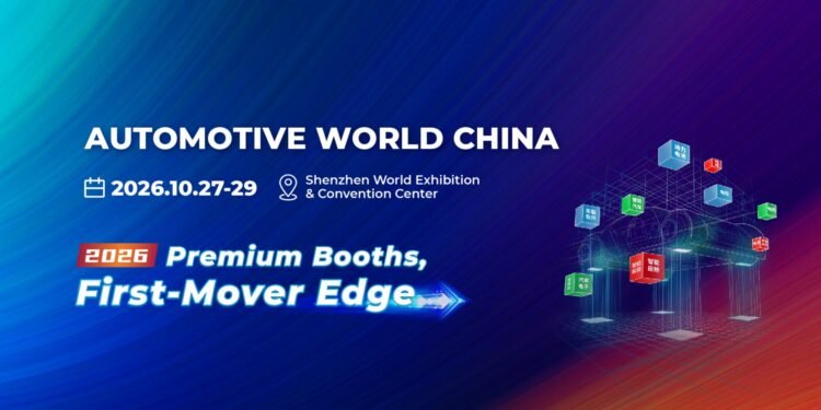 Automotive World China (AWC) Oct 27–29 2026