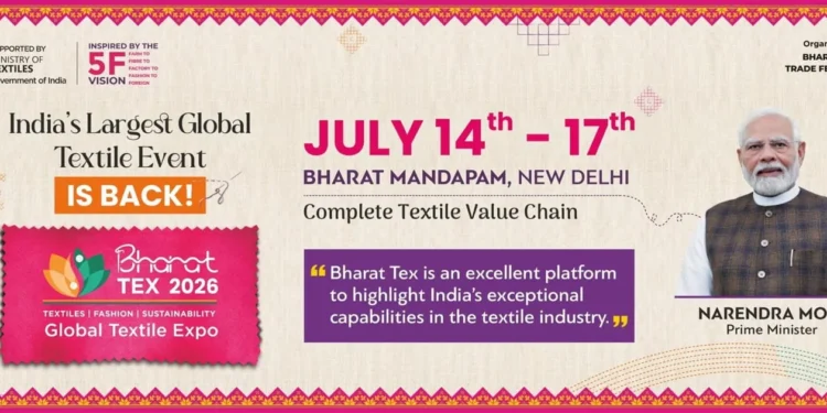 Bharat Tex – Global Textile Expo – Jul 14–17 2026