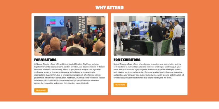 Disasters Expo USA Mar 4–5 2026