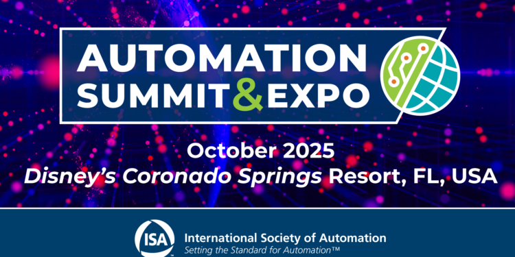 ISA Automation Summit & Expo Sep 27–29 2026