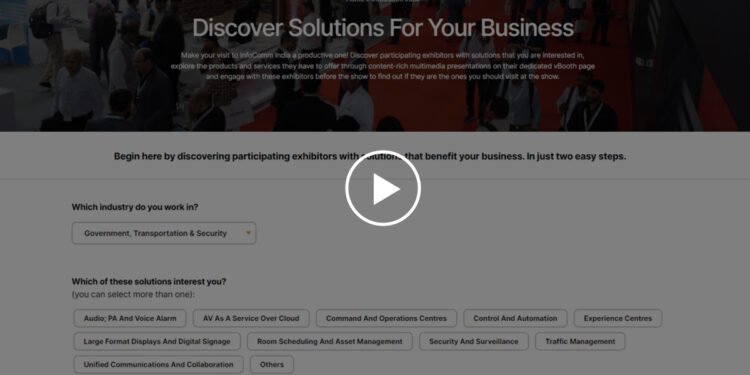 InfoComm India – Sep 16–18 2026