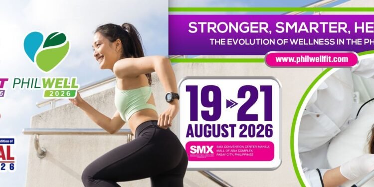 PHILWELL & PHILFIT – Philippines International Fitness & Wellness Expo – Aug 19–21 2026
