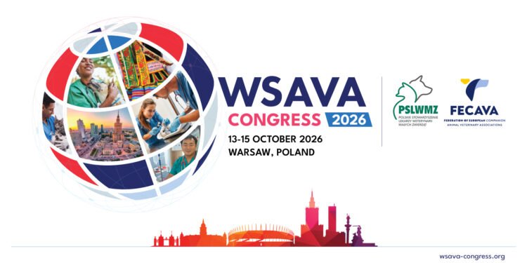 World Small Animal Veterinary Association – WSAVA World Congress – Oct 13–15 2026