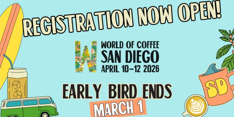 World of Coffee Apr 10–12 2026